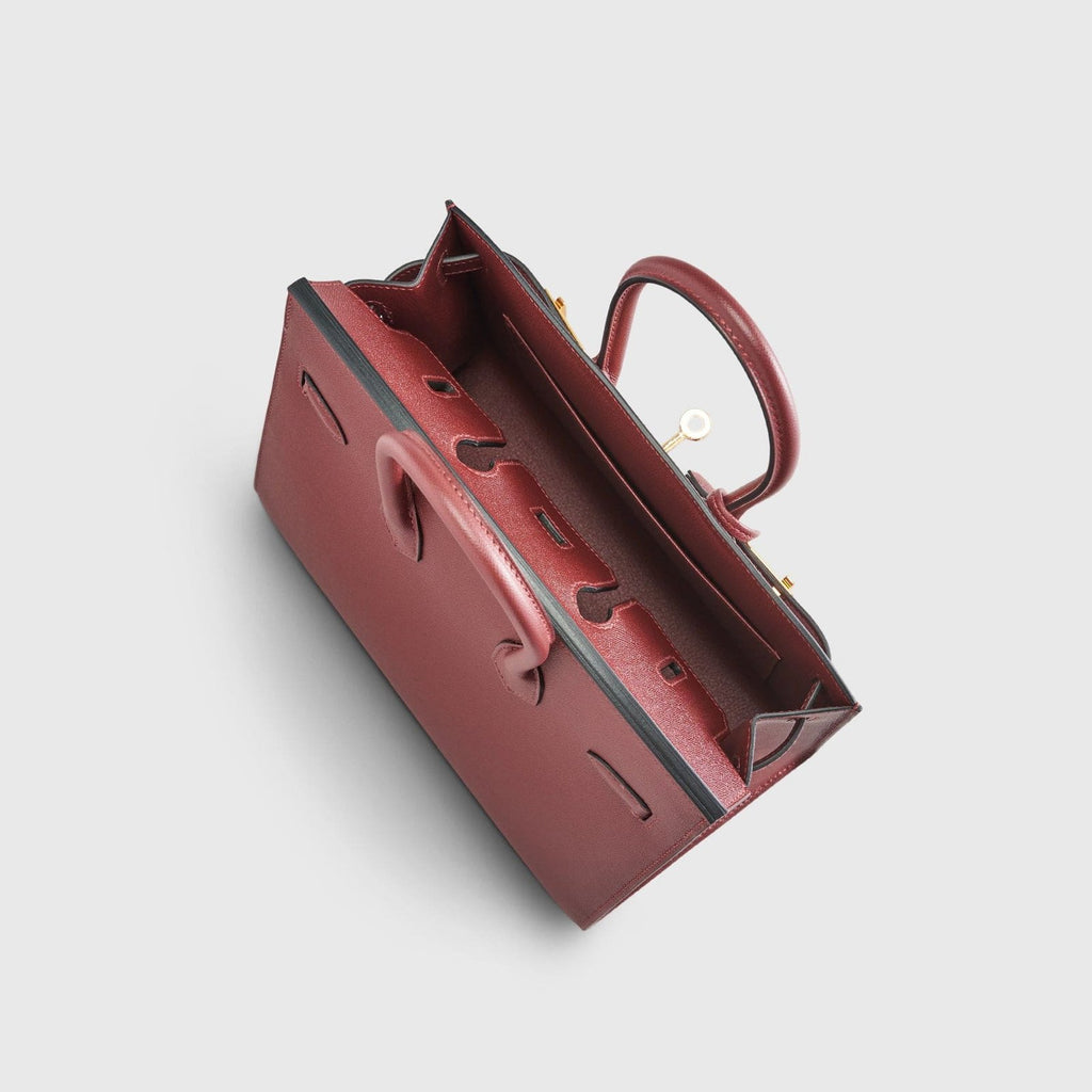 Hermès Birkin 25 Veau Madame Rouge H Gold Hardware