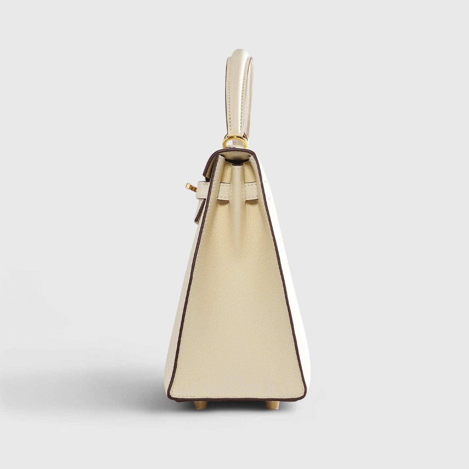 Hermès Kelly 25 Epsom Nata Sellier Gold Hardware