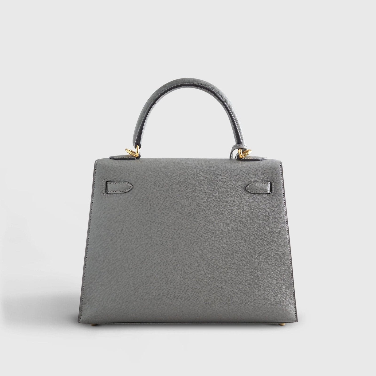 Hermès Kelly 25 Veau Madame Gris Meyer Sellier Gold Hardware