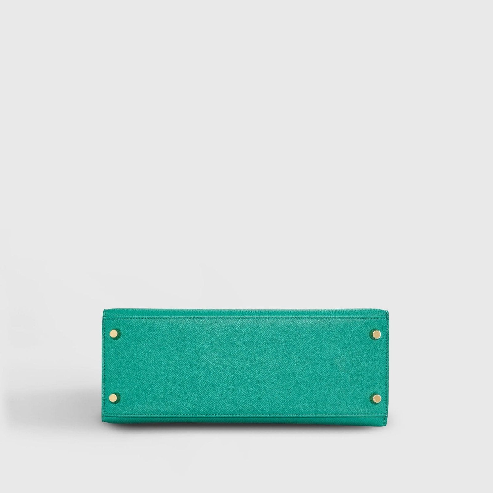 Hermès Kelly 28 Epsom Vert Jade Sellier Gold Hardware