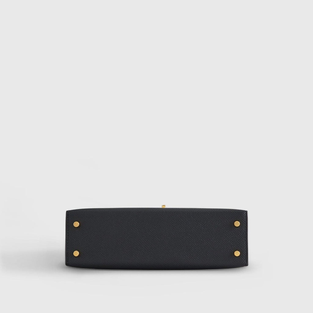Hermès Kelly Mini Epsom Sellier Black Gold Hardware