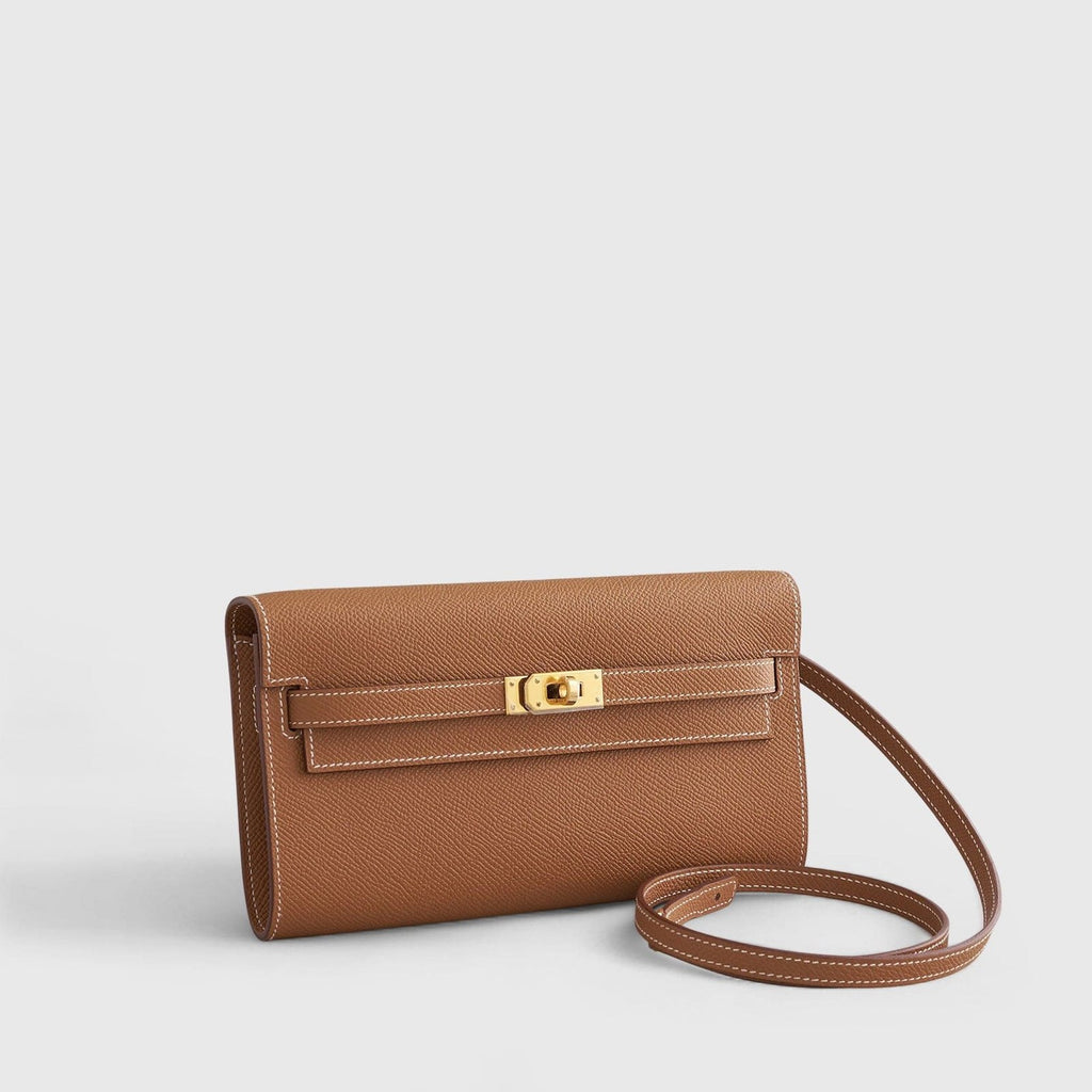 Hermès Kelly To Go Epsom Gold Gold Hardware