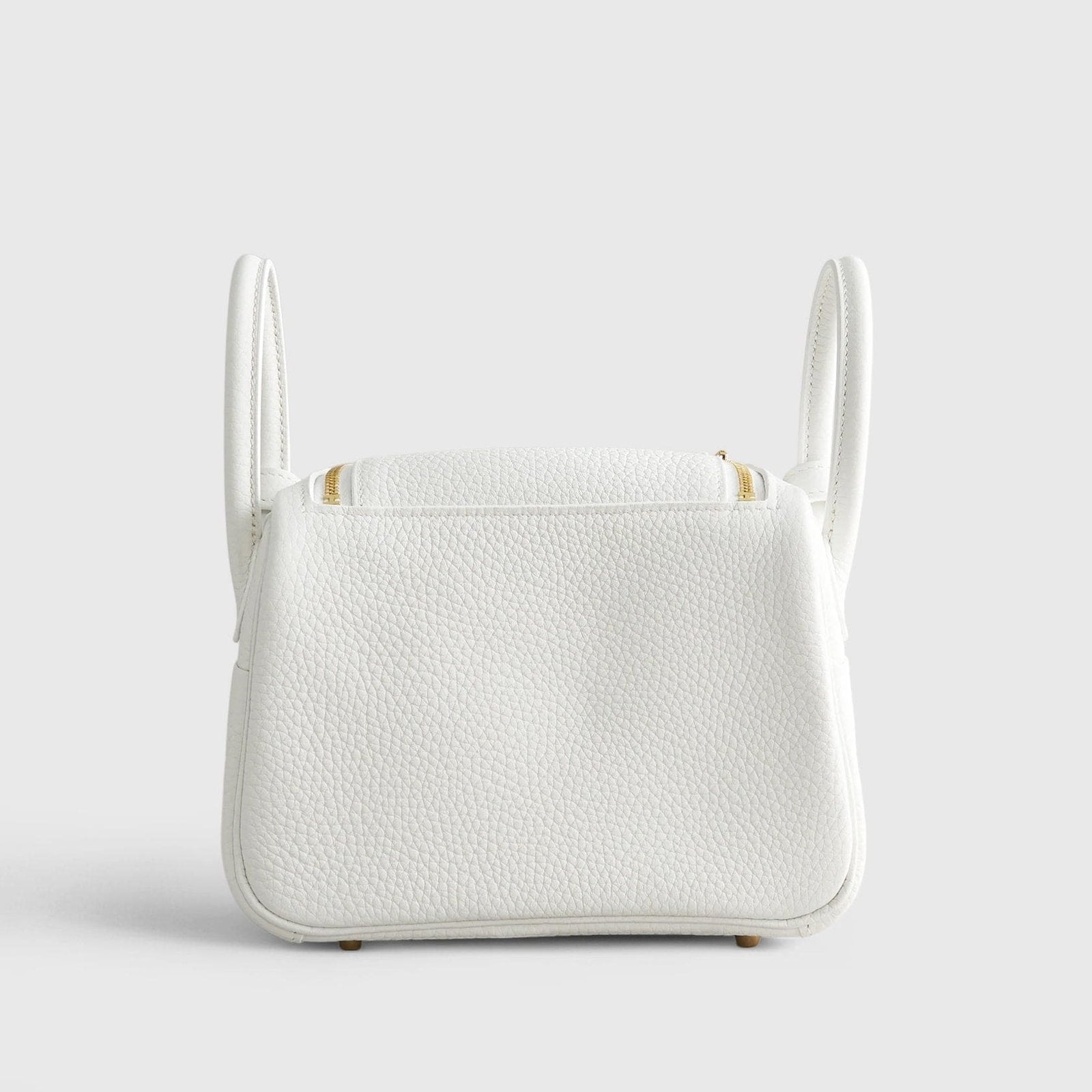 Hermès Lindy 20 Calfskin New White Gold Hardware