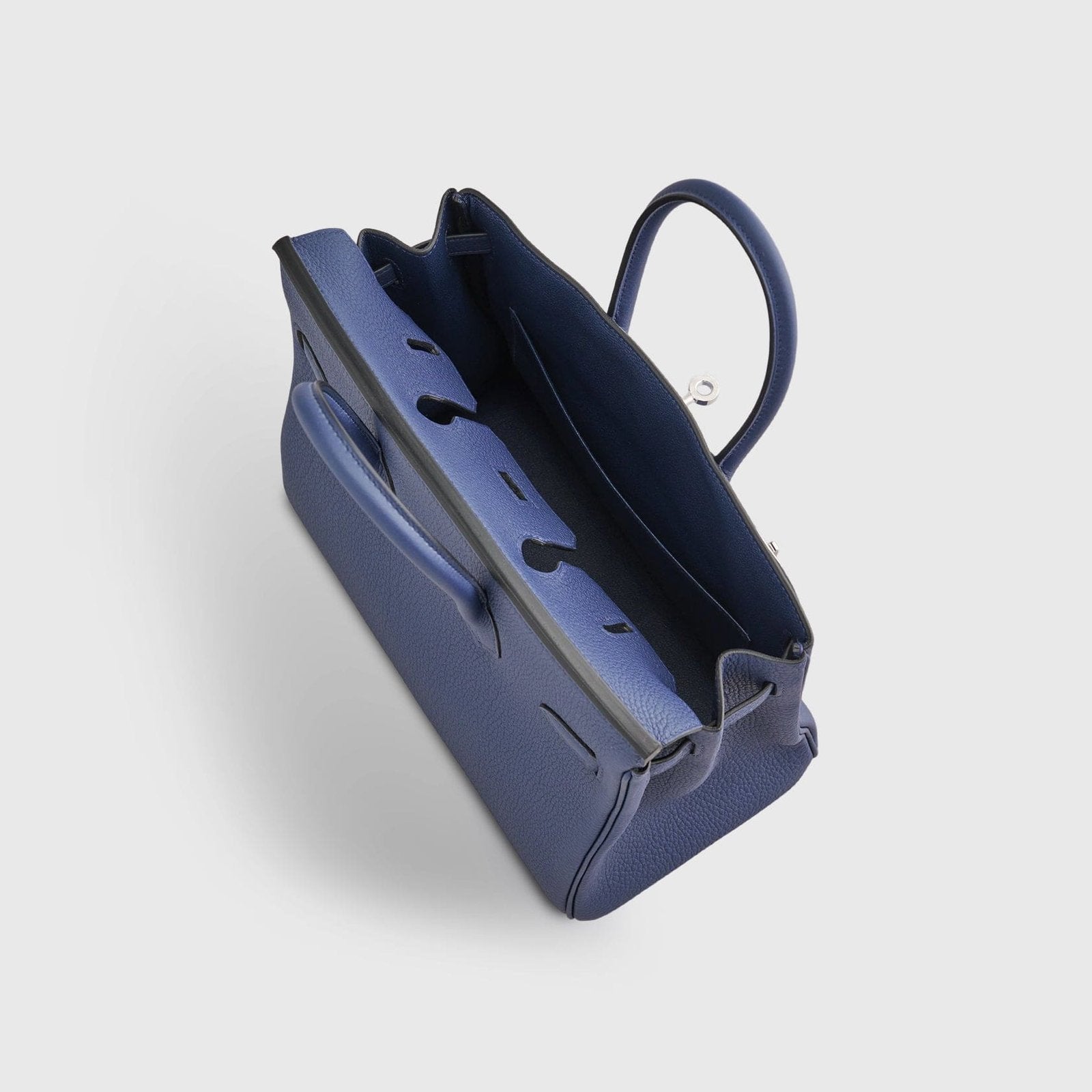 Hermès Birkin 25 Togo Blue Navy Palladium Hardware