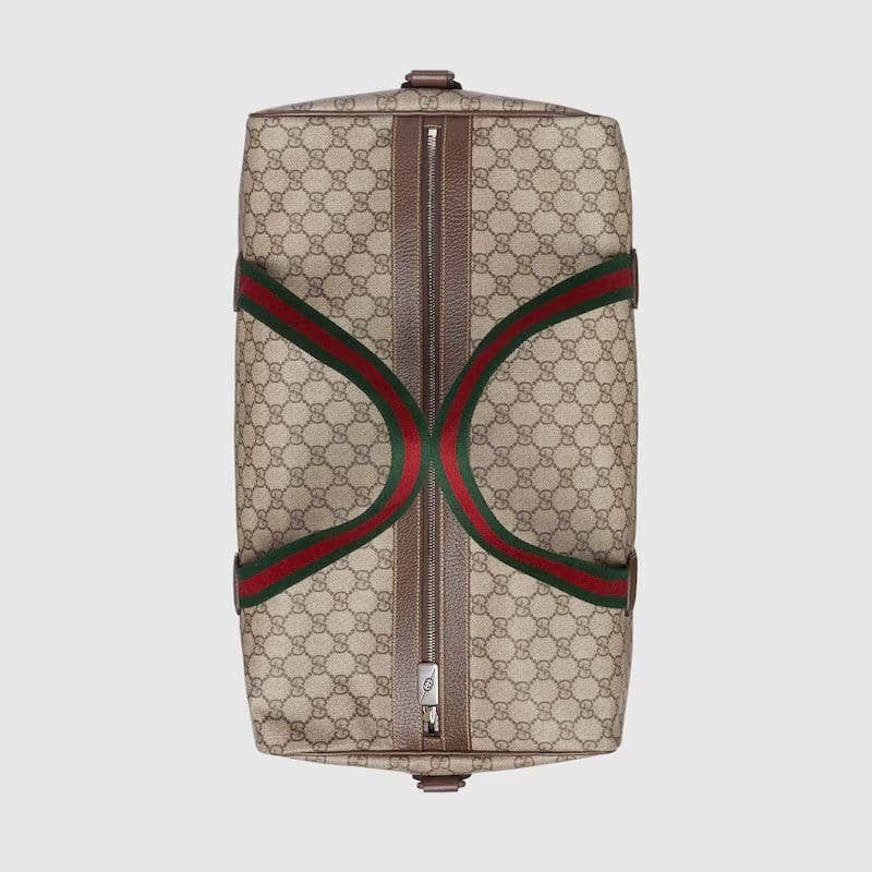 GUCCI MEDIUM DUFFLE BAG WITH WEB