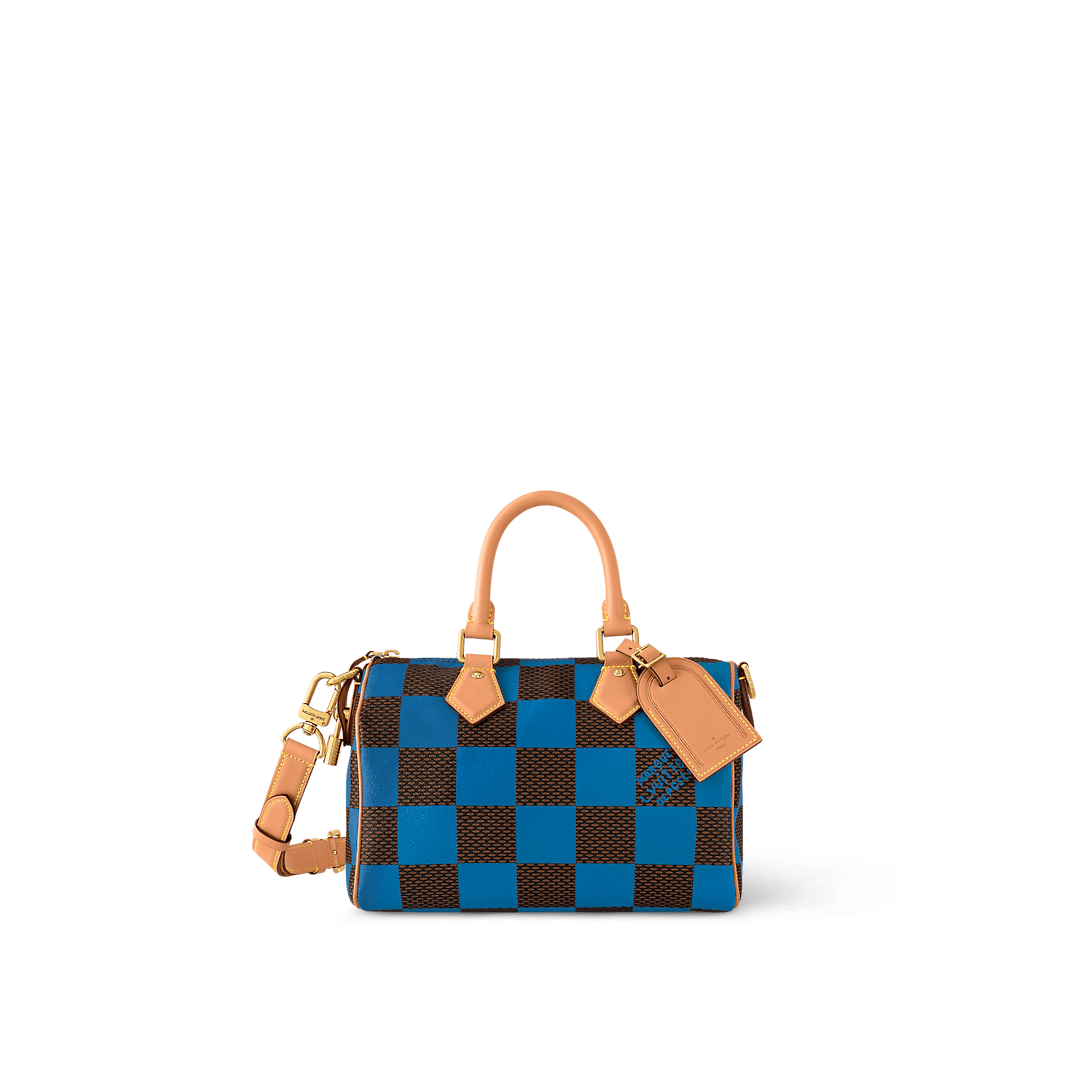 Louis Vuitton N40585 Speedy 25 Bandoulière Damier Pop