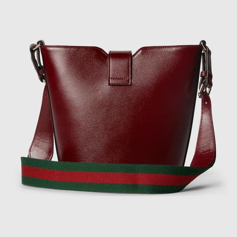 GUCCI MINI BUCKET SHOULDER BAG(RED)