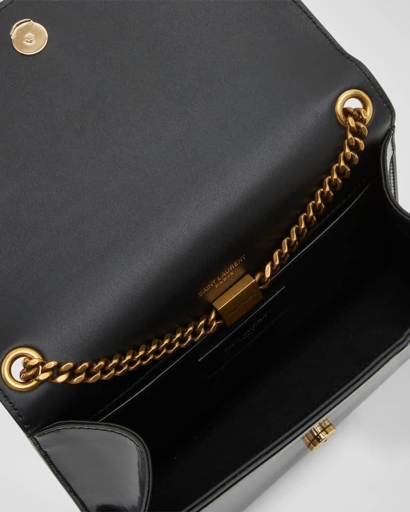 Saint Laurent Kate Small YSL Crossbody Bag in Smooth Leather