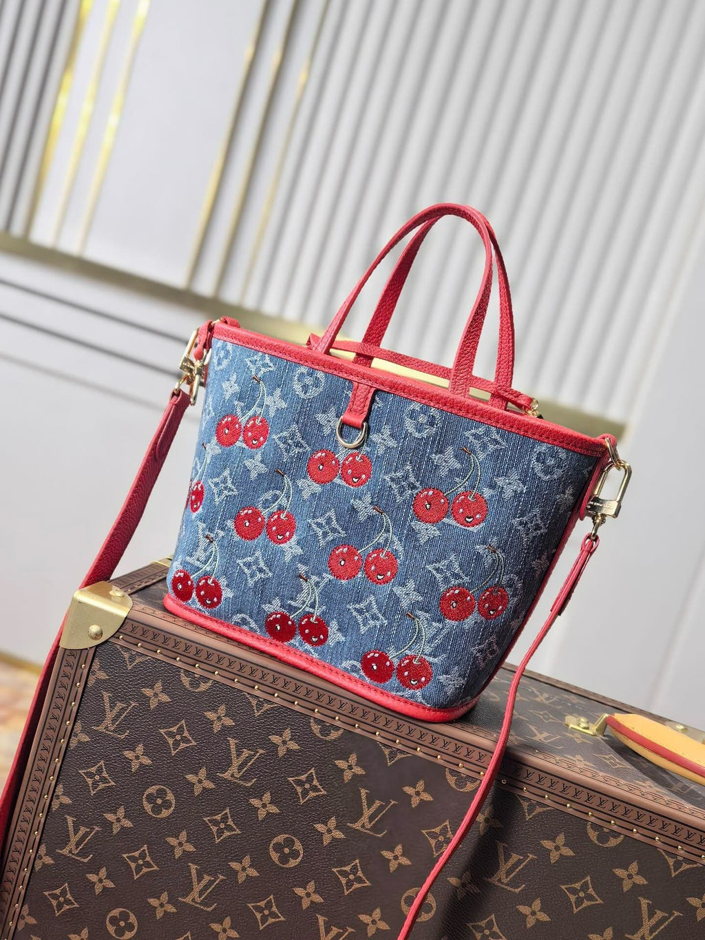 Louis Vuitton M14997 LV x TM Neverfull Inside Out BB