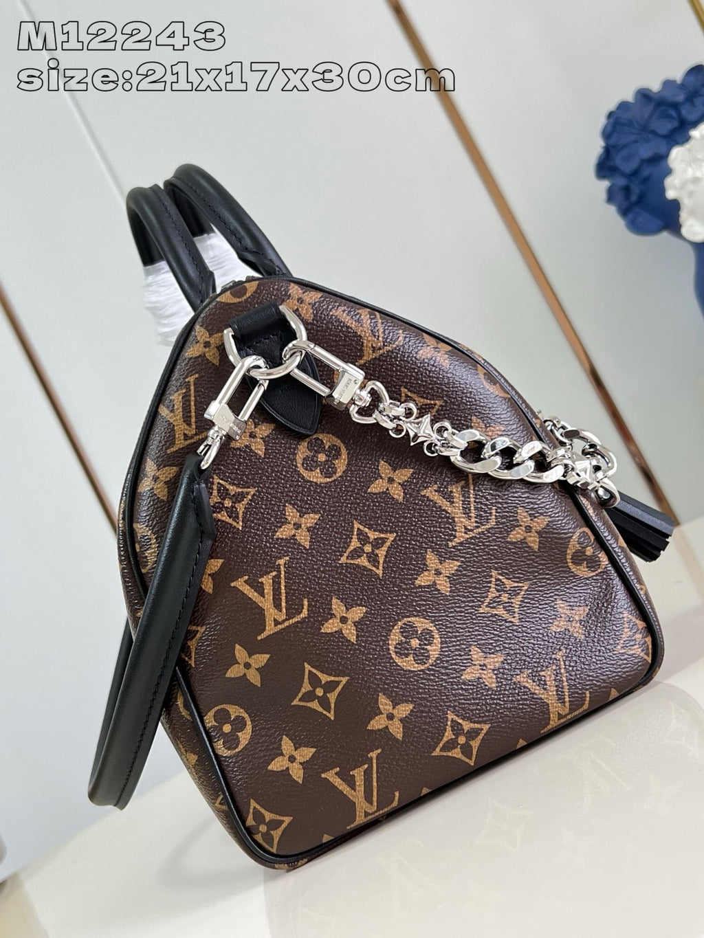 Louis Vuitton M12243 Speedy Soft 30 Dark