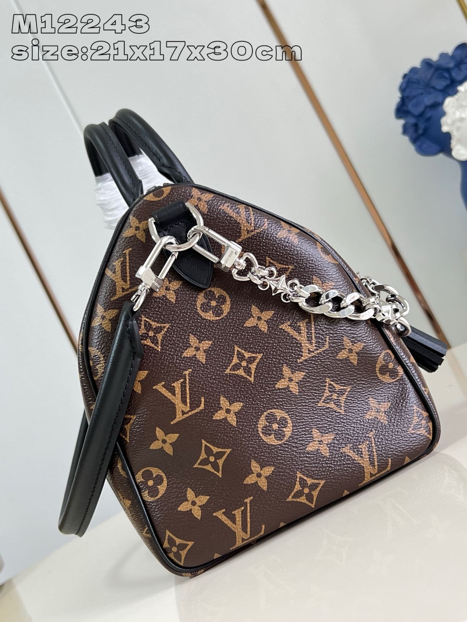 Louis Vuitton M12243 Speedy Soft 30 Dark