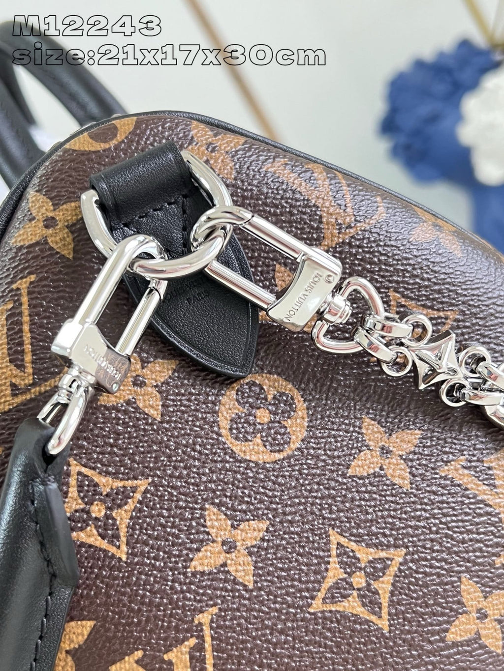 Louis Vuitton M12243 Speedy Soft 30 Dark