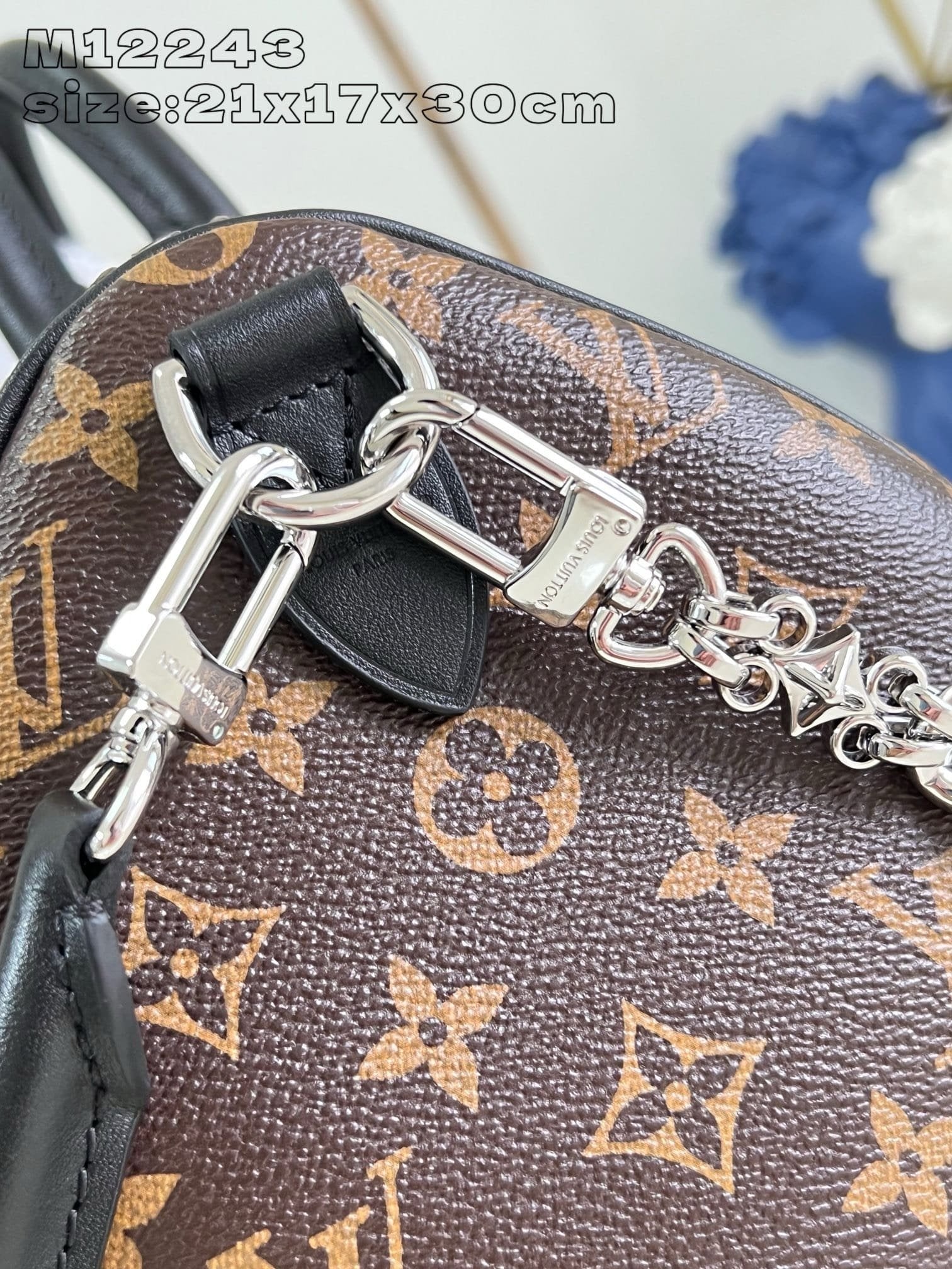 Louis Vuitton M12243 Speedy Soft 30 Dark