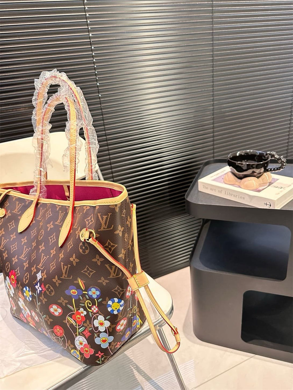 Louis Vuitton M13271 LV x TM Neverfull MM