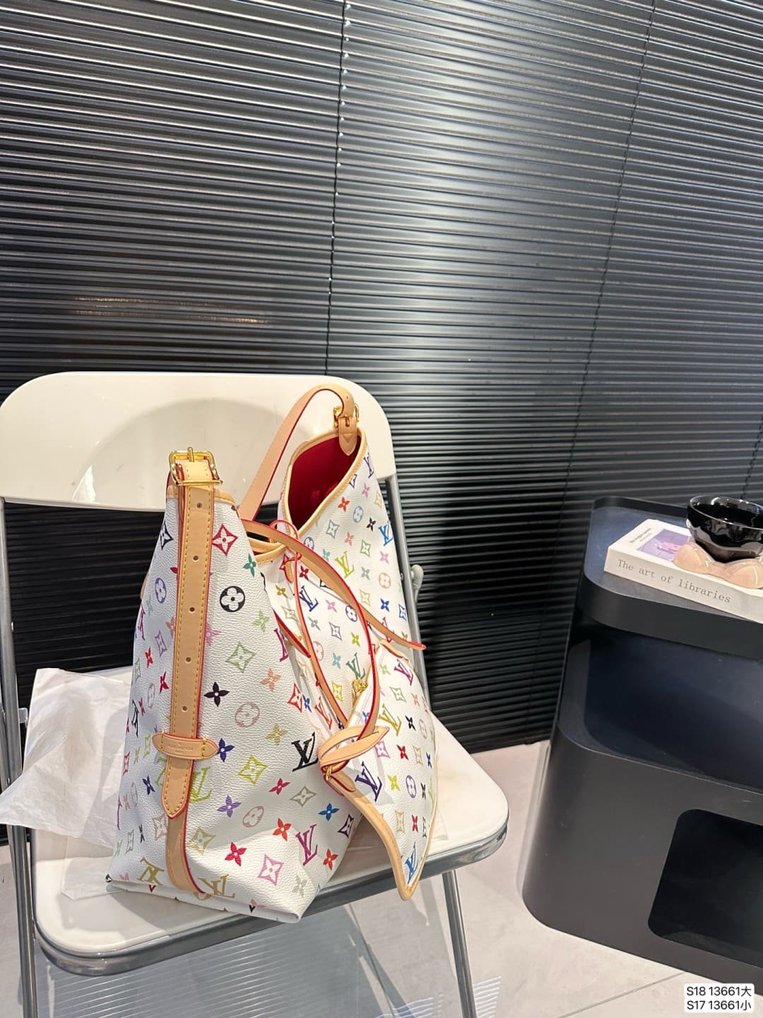Louis Vuitton M13661 LV x TM CarryAll PM