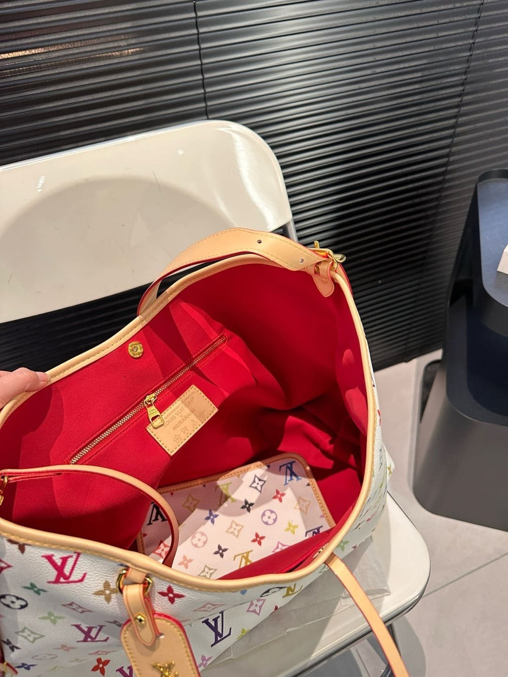 Louis Vuitton M13661 LV x TM CarryAll PM