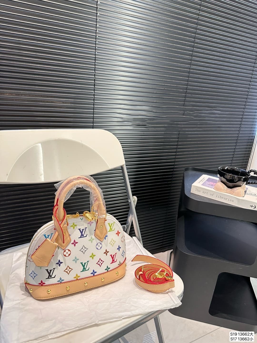 Louis Vuitton M13078 LV x TM ALMA BB Bag