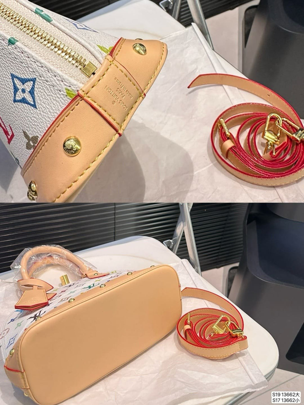 Louis Vuitton M13078 LV x TM ALMA BB Bag