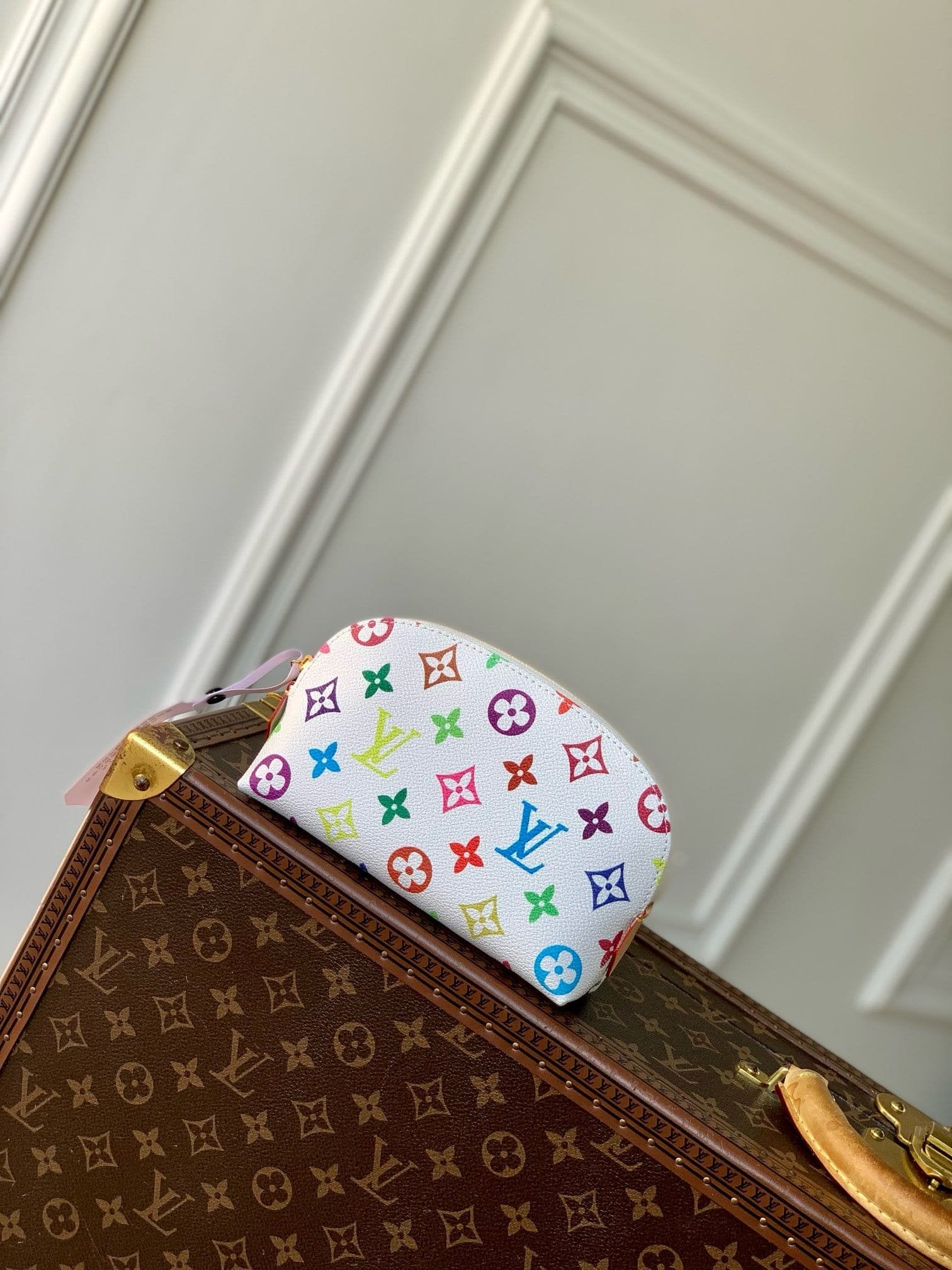 Louis Vuitton M13744 LV x TM Cosmetic Pouch PM