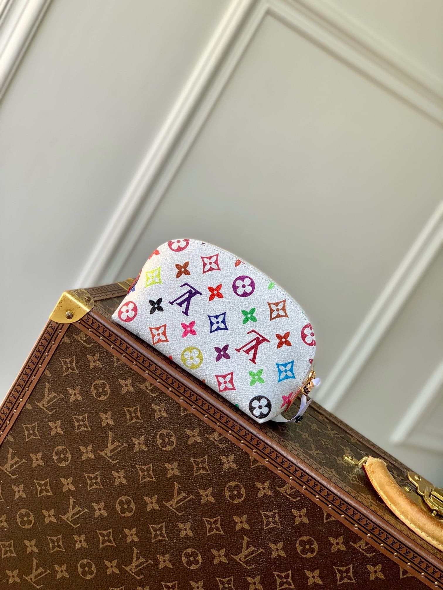 Louis Vuitton M13744 LV x TM Cosmetic Pouch PM