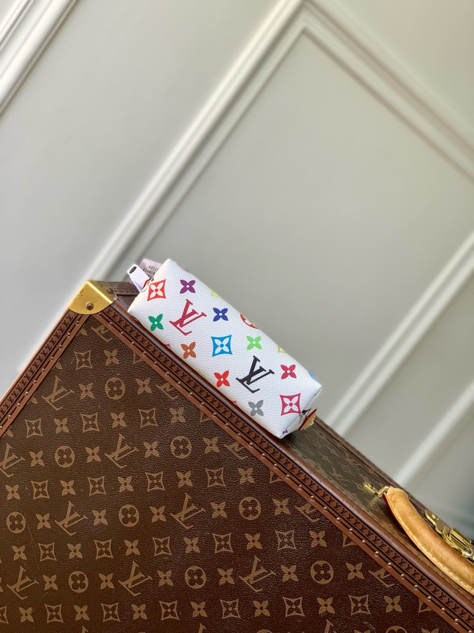 Louis Vuitton M13744 LV x TM Cosmetic Pouch PM