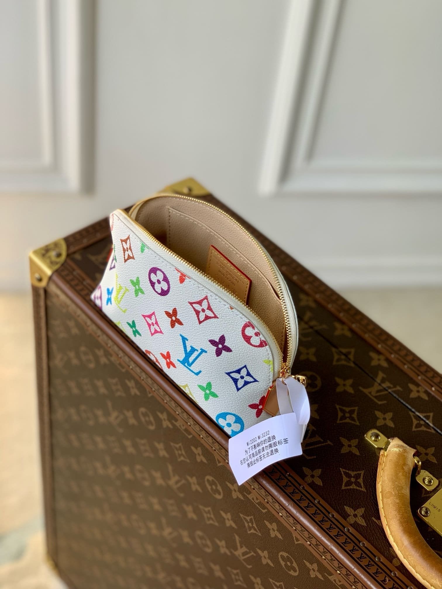 Louis Vuitton M13744 LV x TM Cosmetic Pouch PM