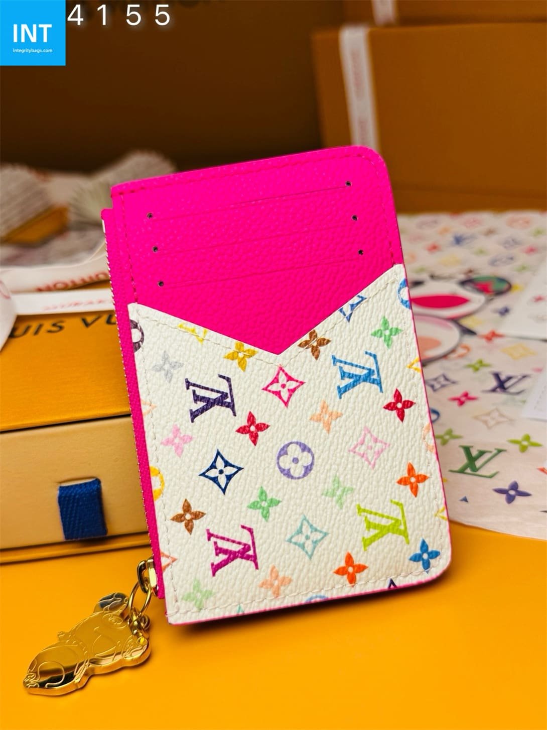 Louis Vuitton M14155 LV x TM ROMY card holder