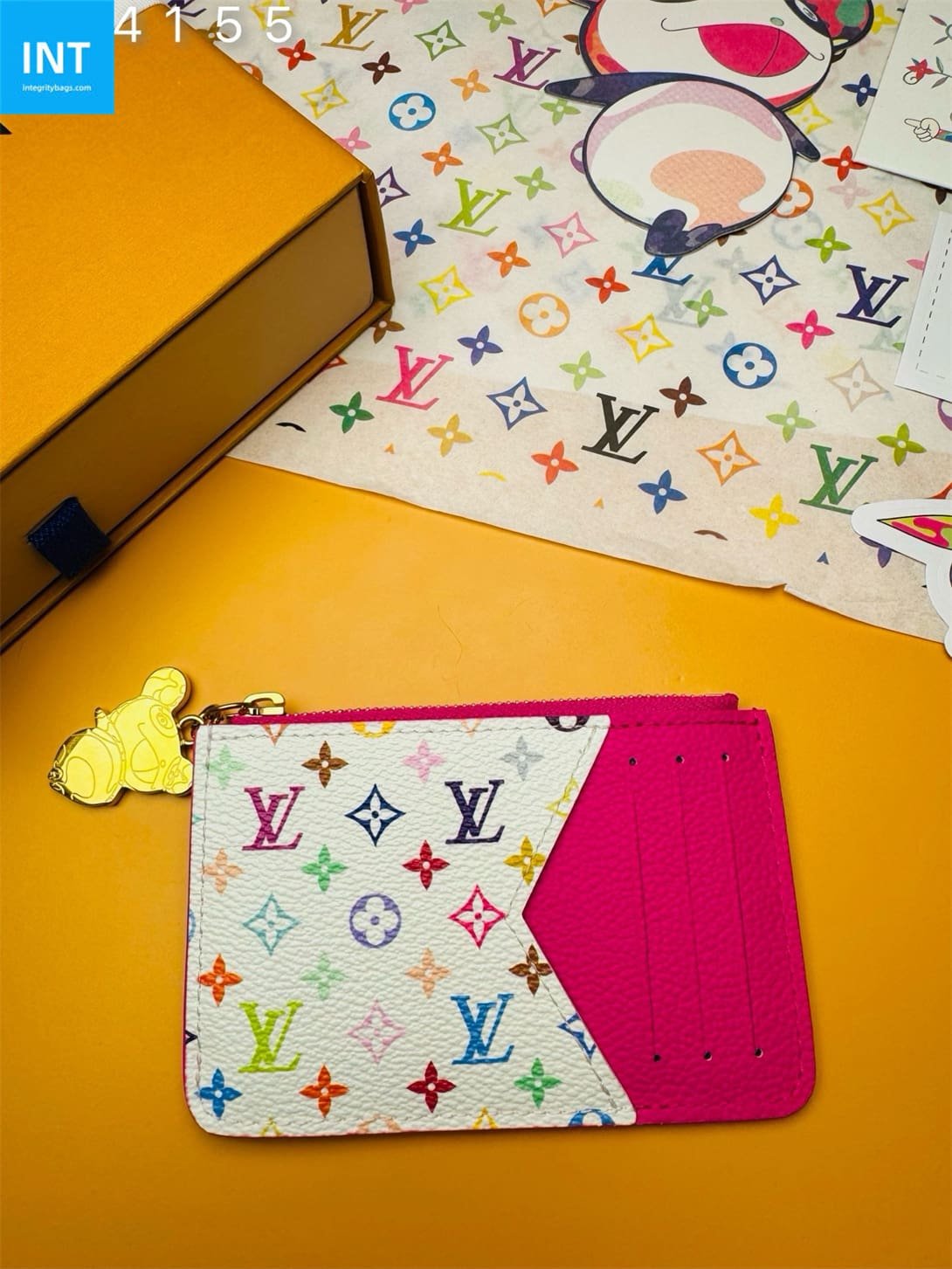 Louis Vuitton M14155 LV x TM ROMY card holder