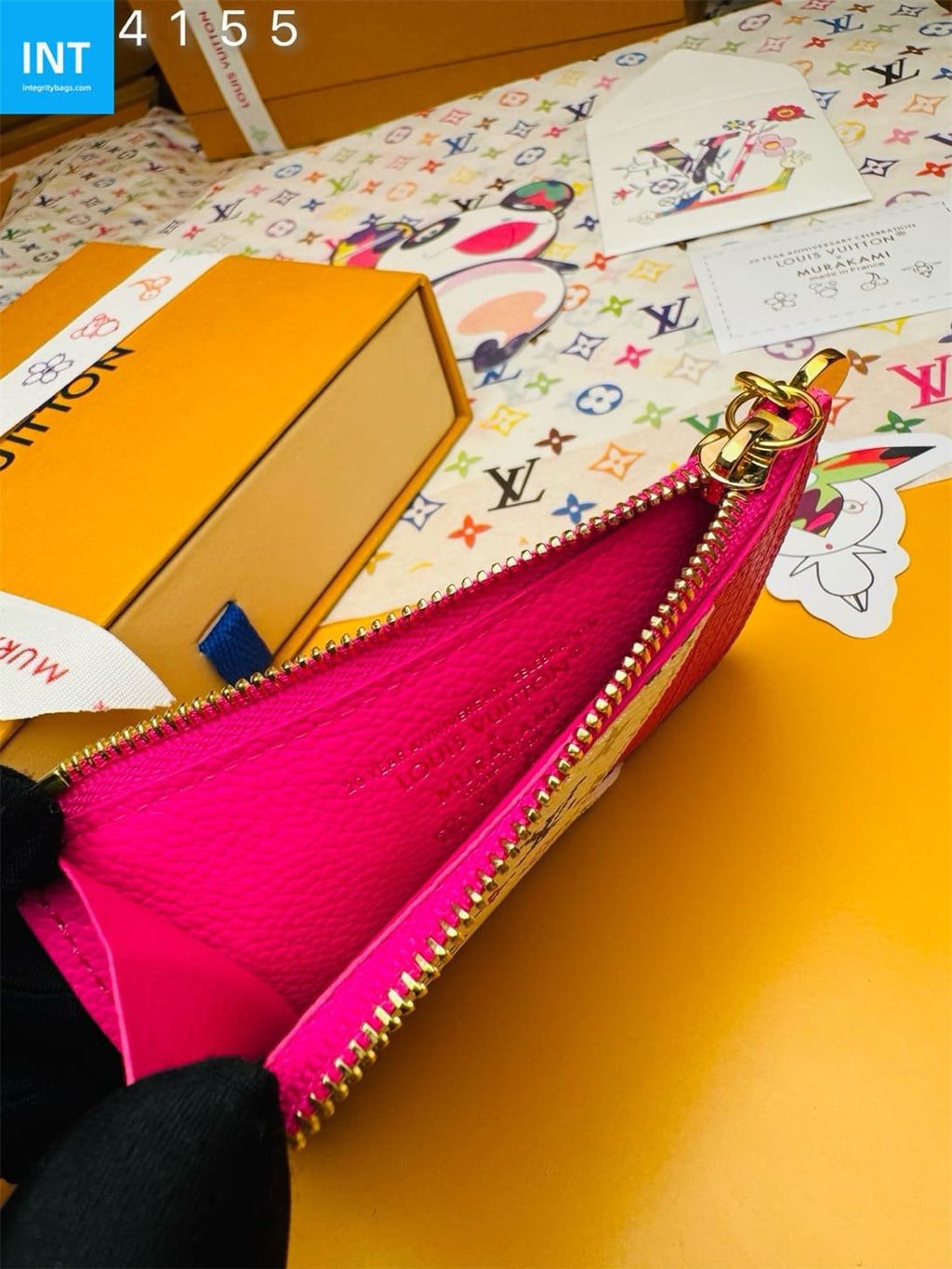 Louis Vuitton M14155 LV x TM ROMY card holder