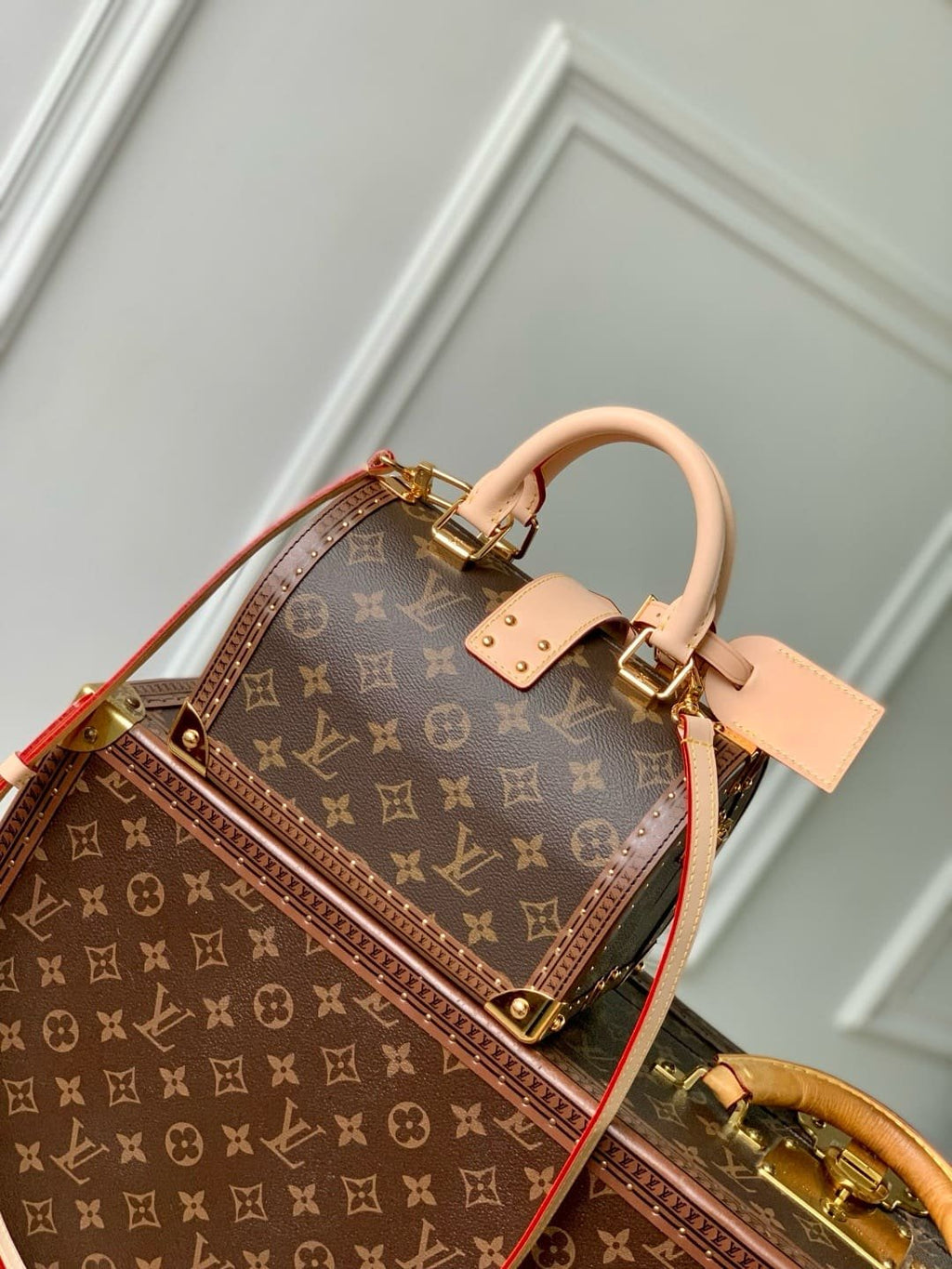 Louis Vuitton M11154 Speedy Trunk 20 Monogram