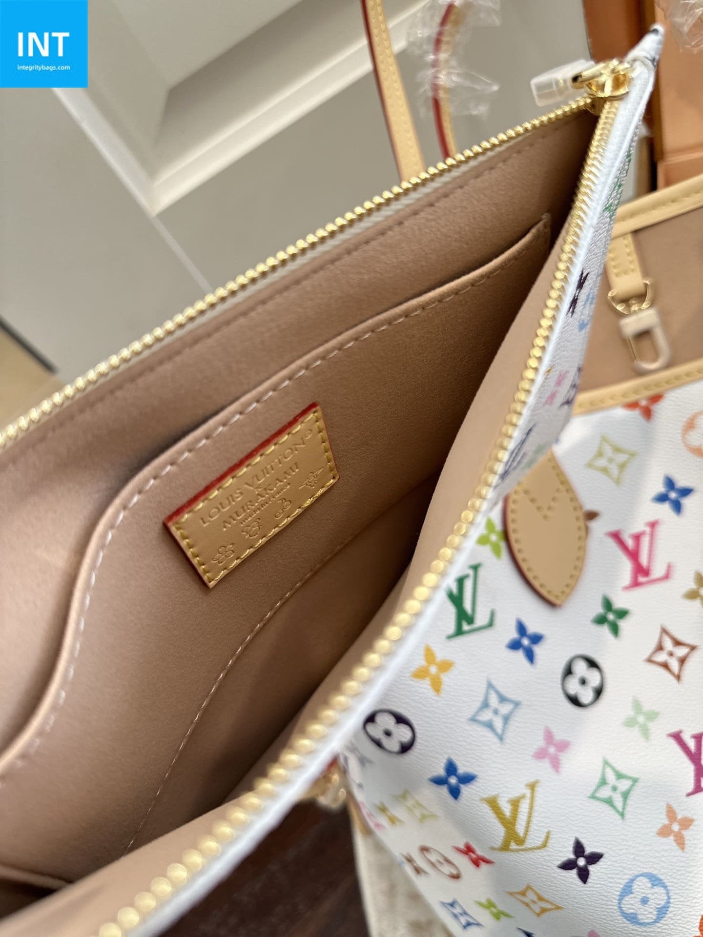 Louis Vuitton M27787 LV x TM Neverfull MM