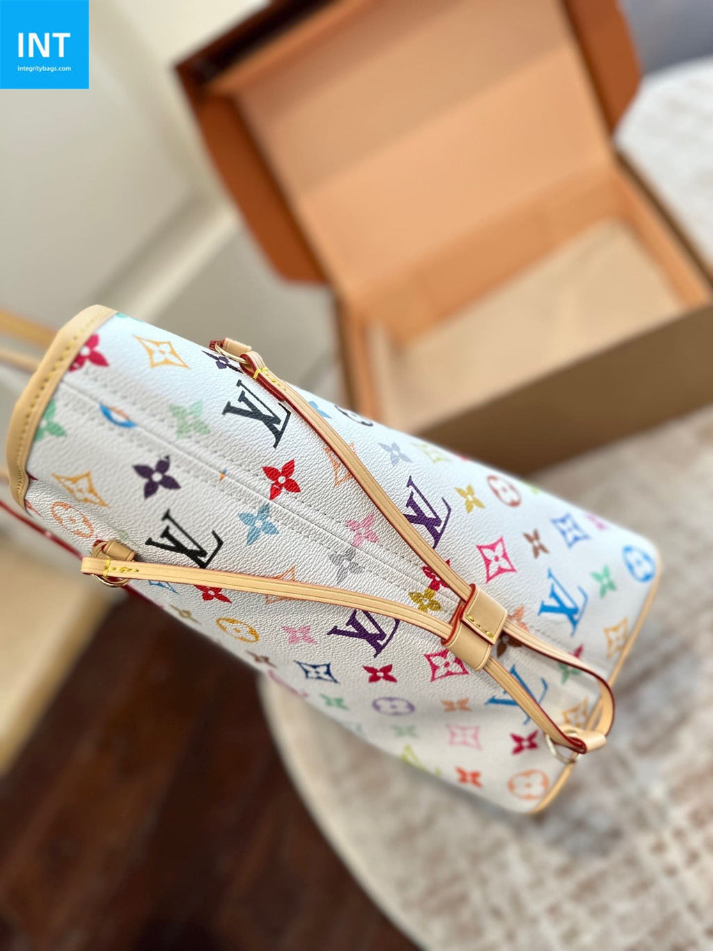 Louis Vuitton M27787 LV x TM Neverfull MM