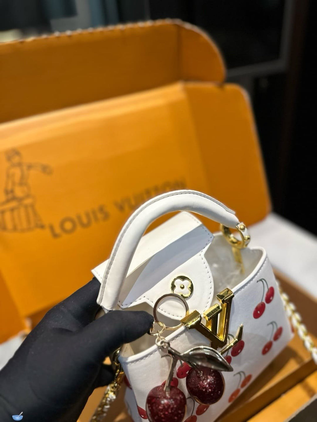 Louis Vuitton M13251 LV x TM Capucines Mini