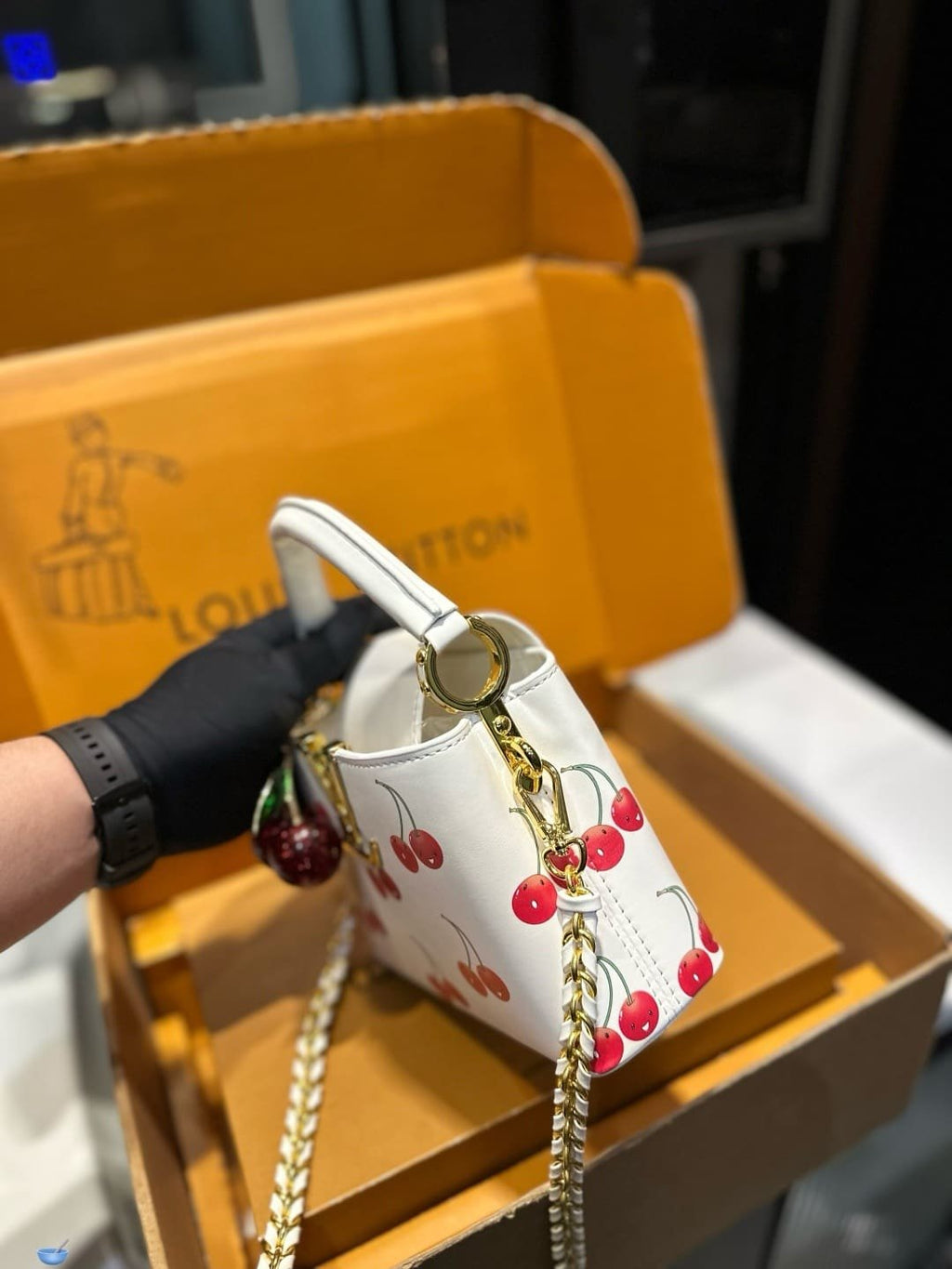 Louis Vuitton M13251 LV x TM Capucines Mini