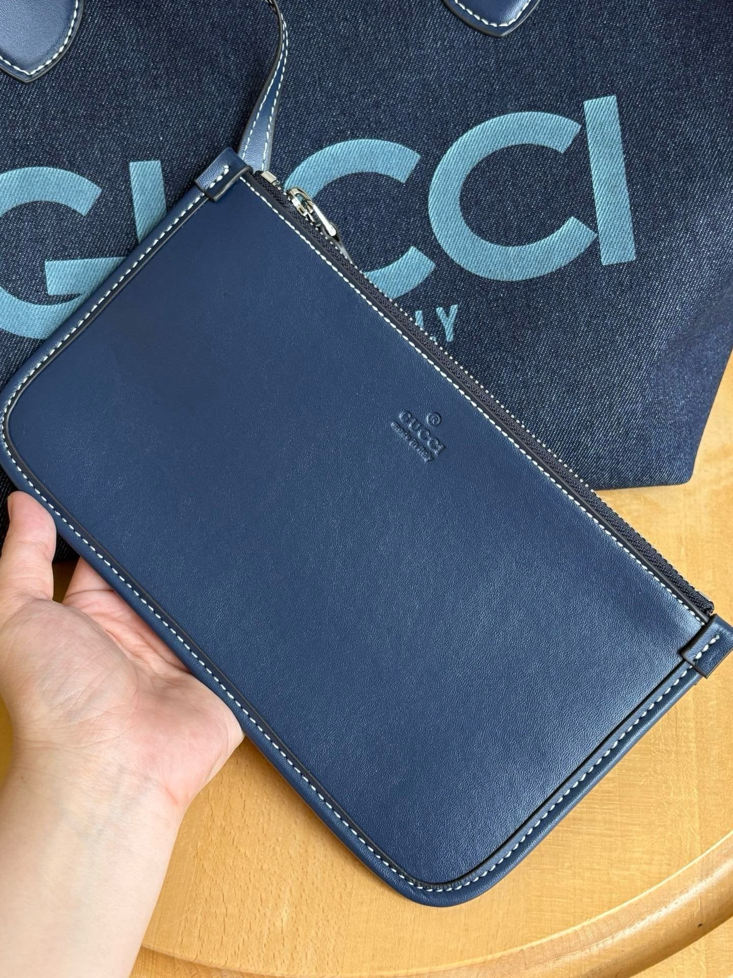 GUCCI TOTISSIMA LARGE REVERSIBLE TOTE BAG