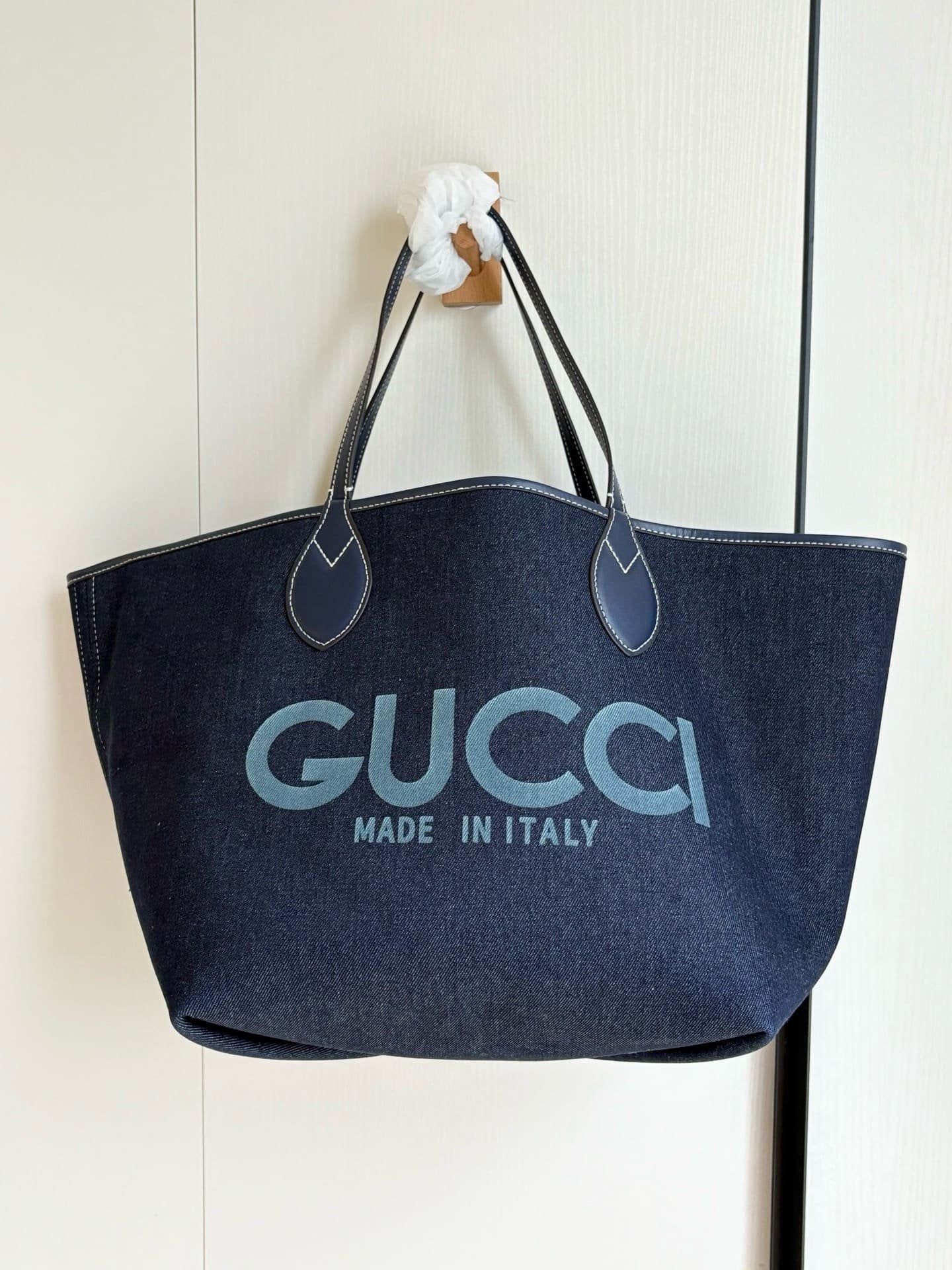 GUCCI TOTISSIMA LARGE REVERSIBLE TOTE BAG