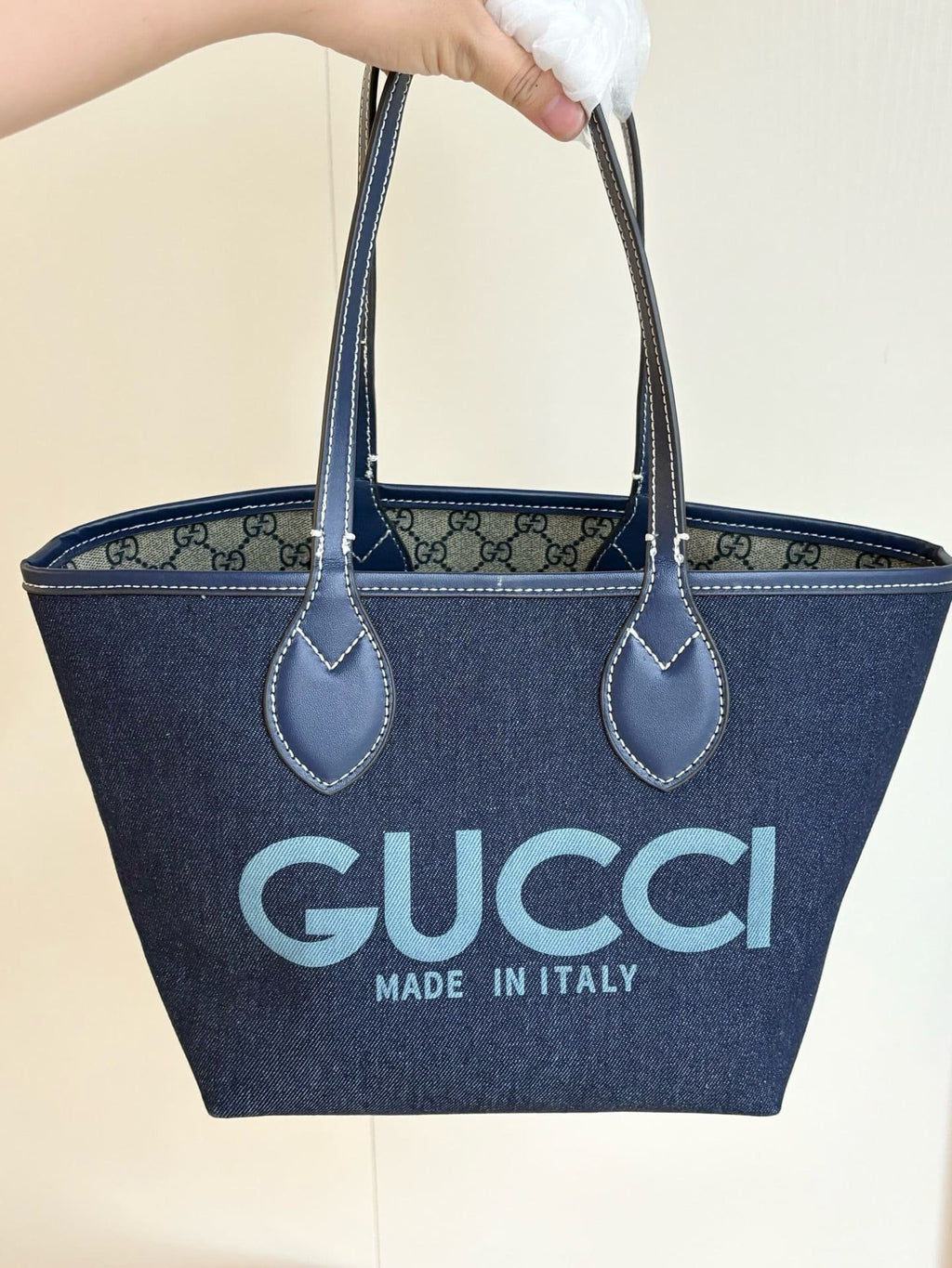 GUCCI TOTISSIMA SMALL REVERSIBLE TOTE