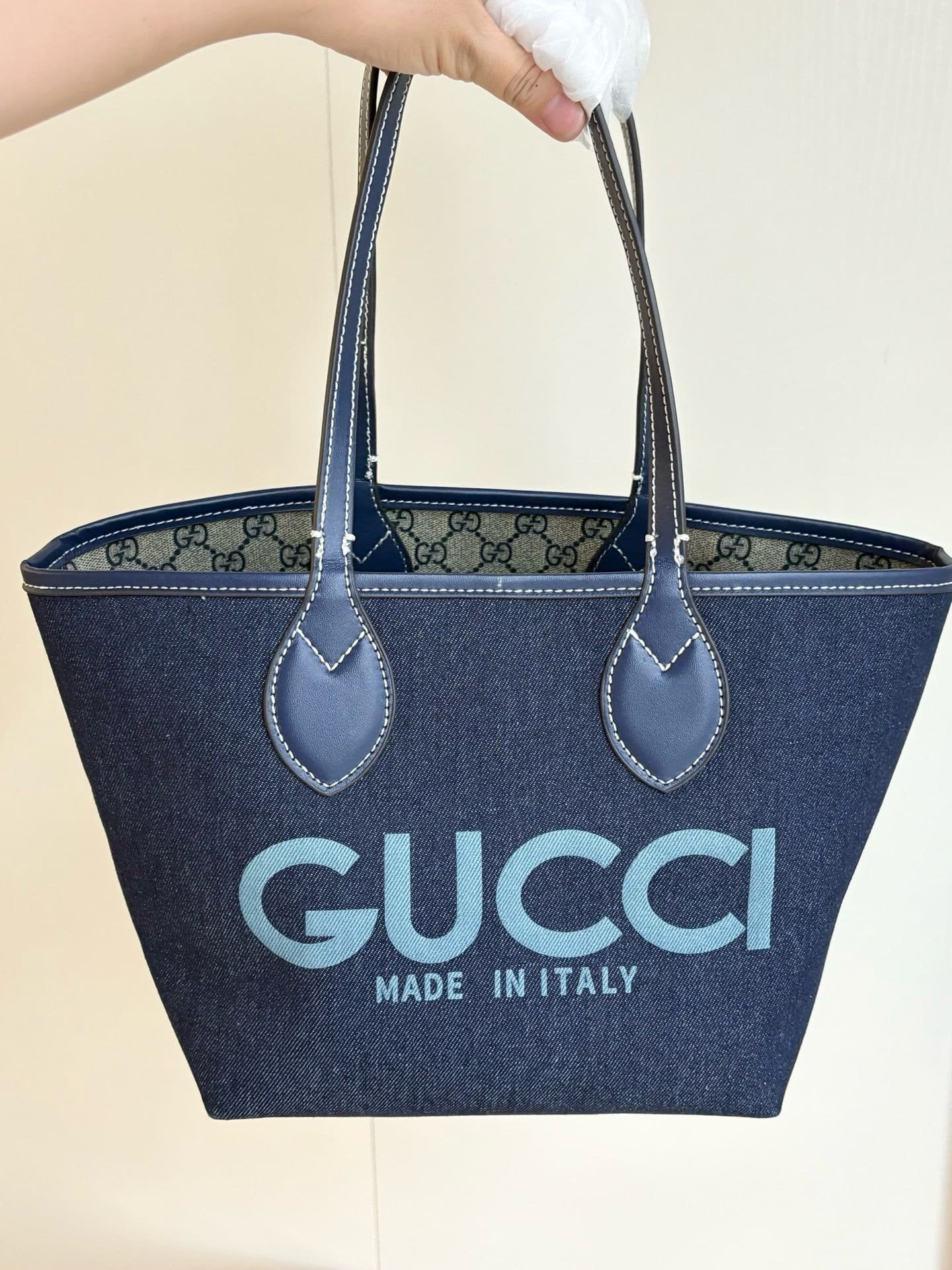 GUCCI TOTISSIMA SMALL REVERSIBLE TOTE