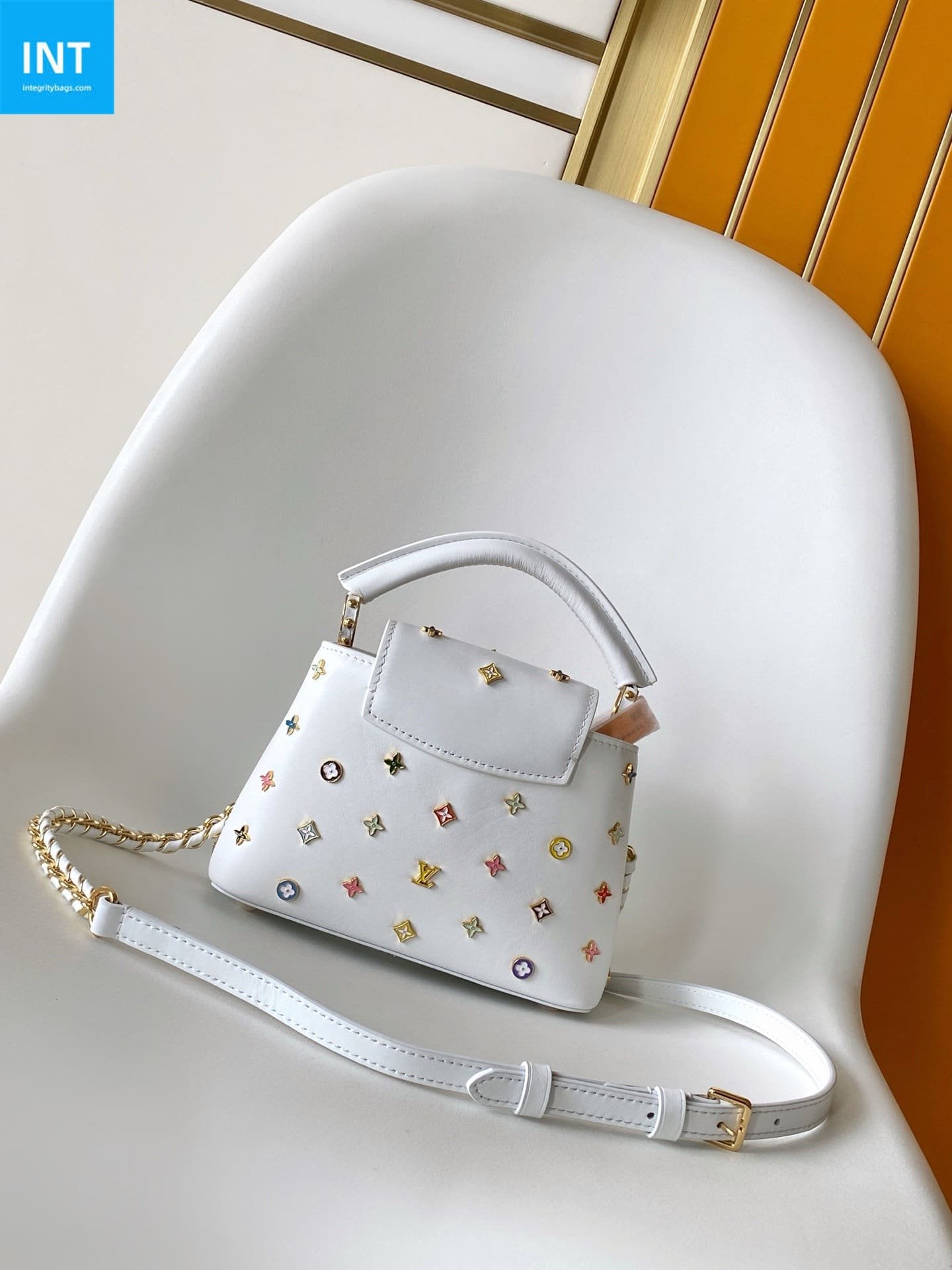 Louis Vuitton M14165 LV x TM Capucines Mini