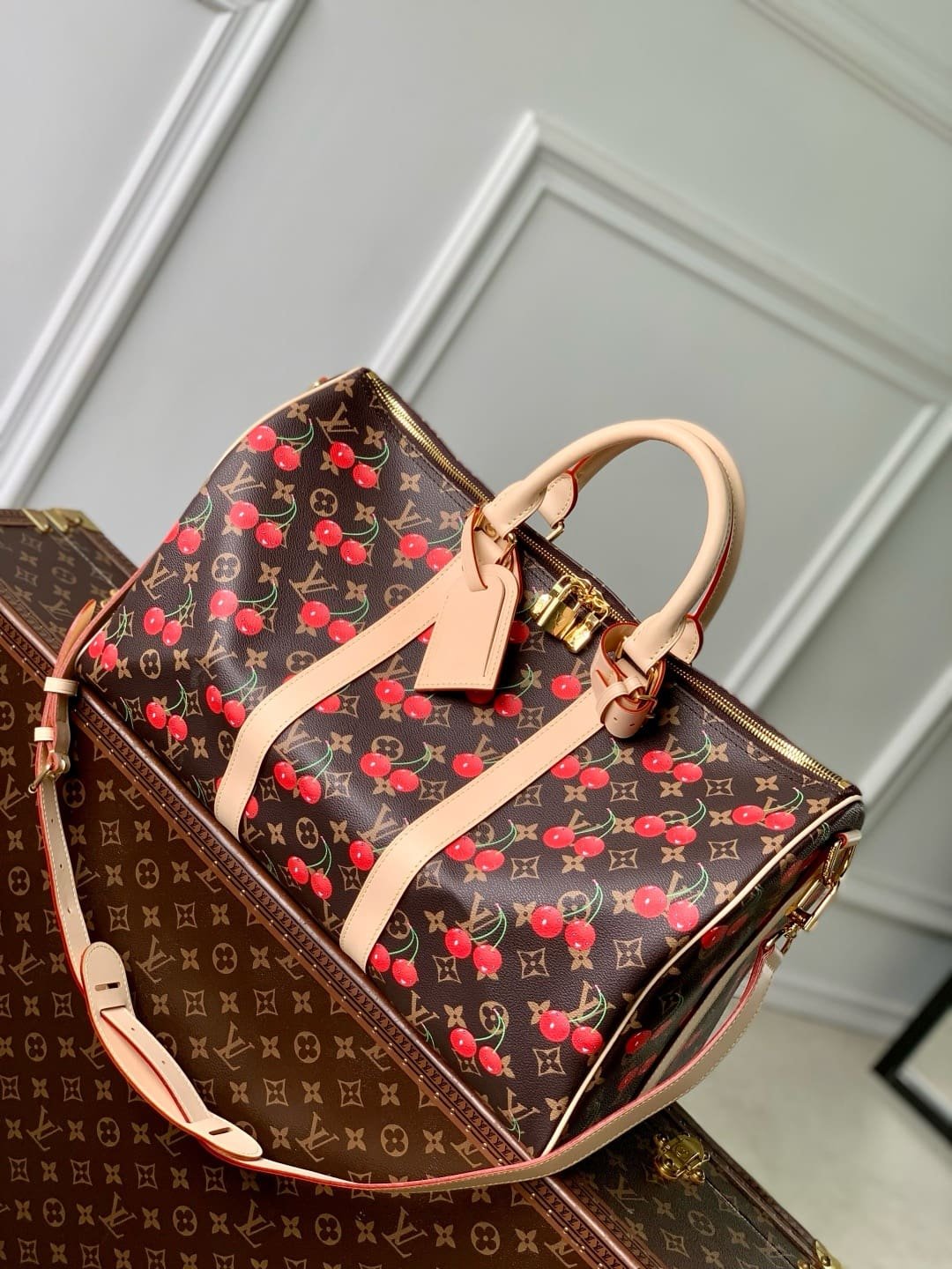 Louis Vuitton M13764 LV x TM Keepall Bandoulière 45