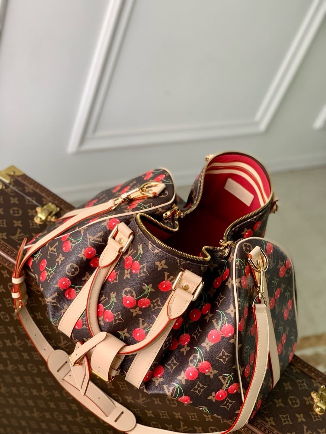 Louis Vuitton M13764 LV x TM Keepall Bandoulière 45