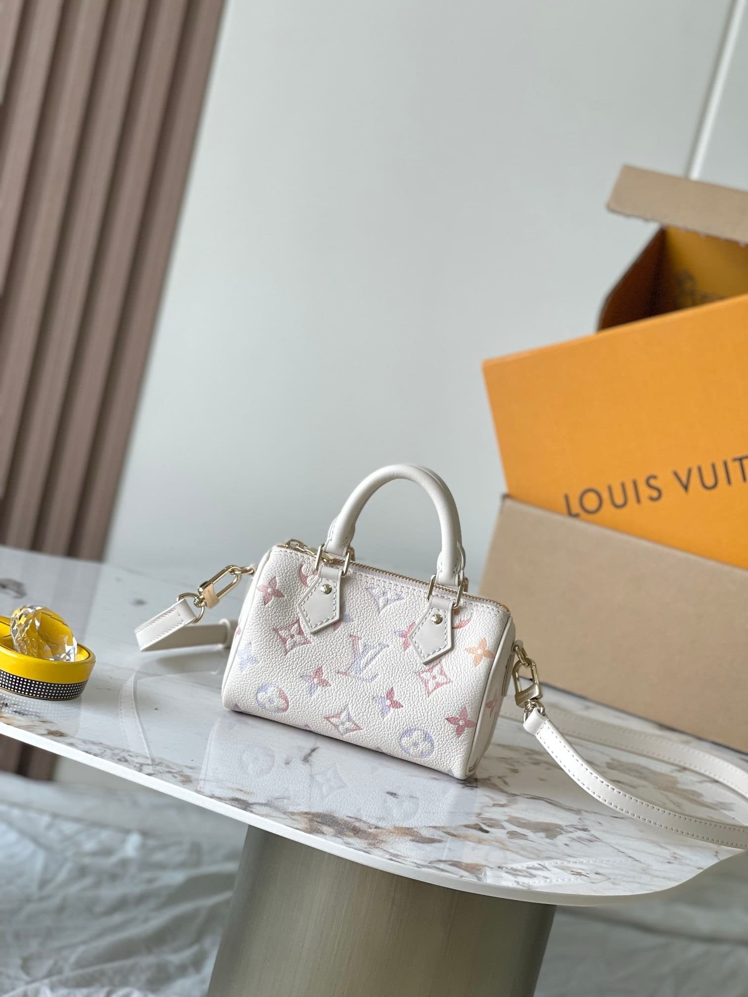 Louis Vuitton M25591 Nano Speedy Bag