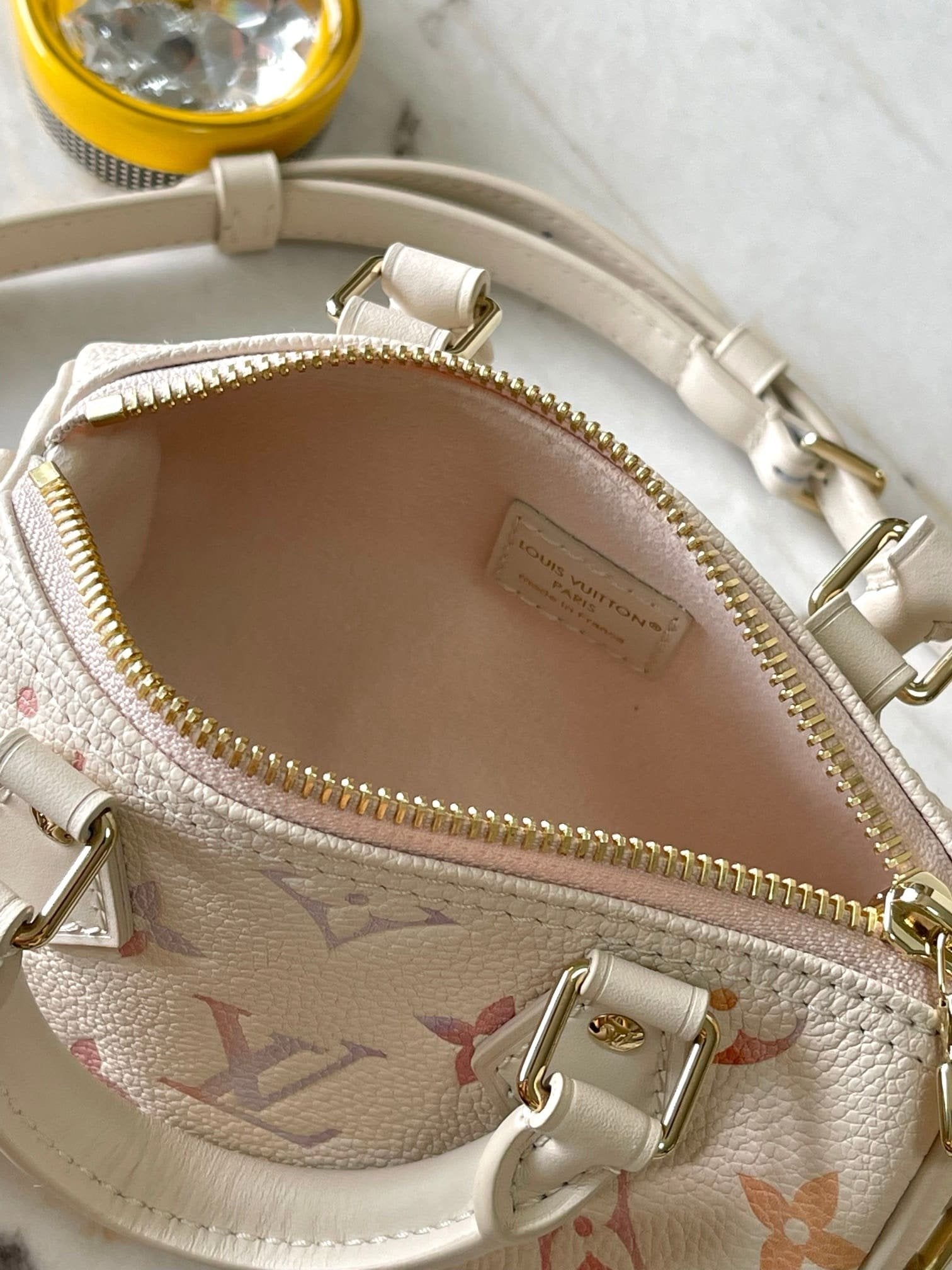 Louis Vuitton M25591 Nano Speedy Bag