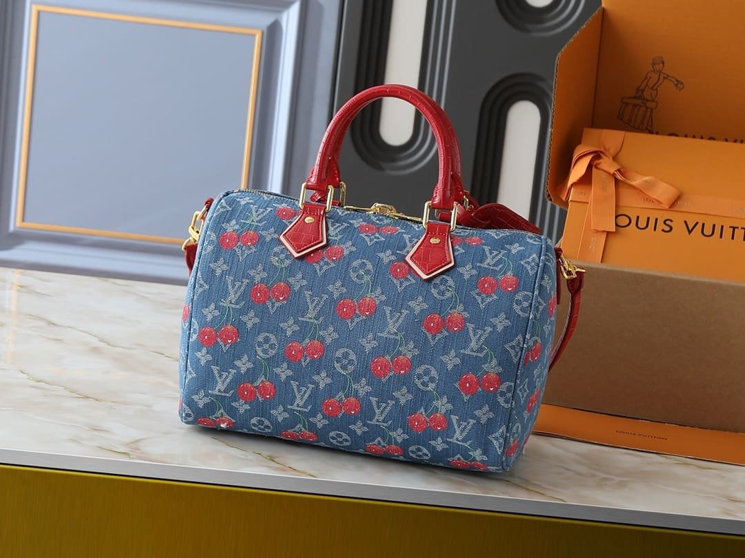 Louis Vuitton N87627 Bolsa LV x TM Speedy Soft 30