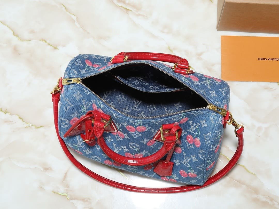Louis Vuitton N87627 Bolsa LV x TM Speedy Soft 30