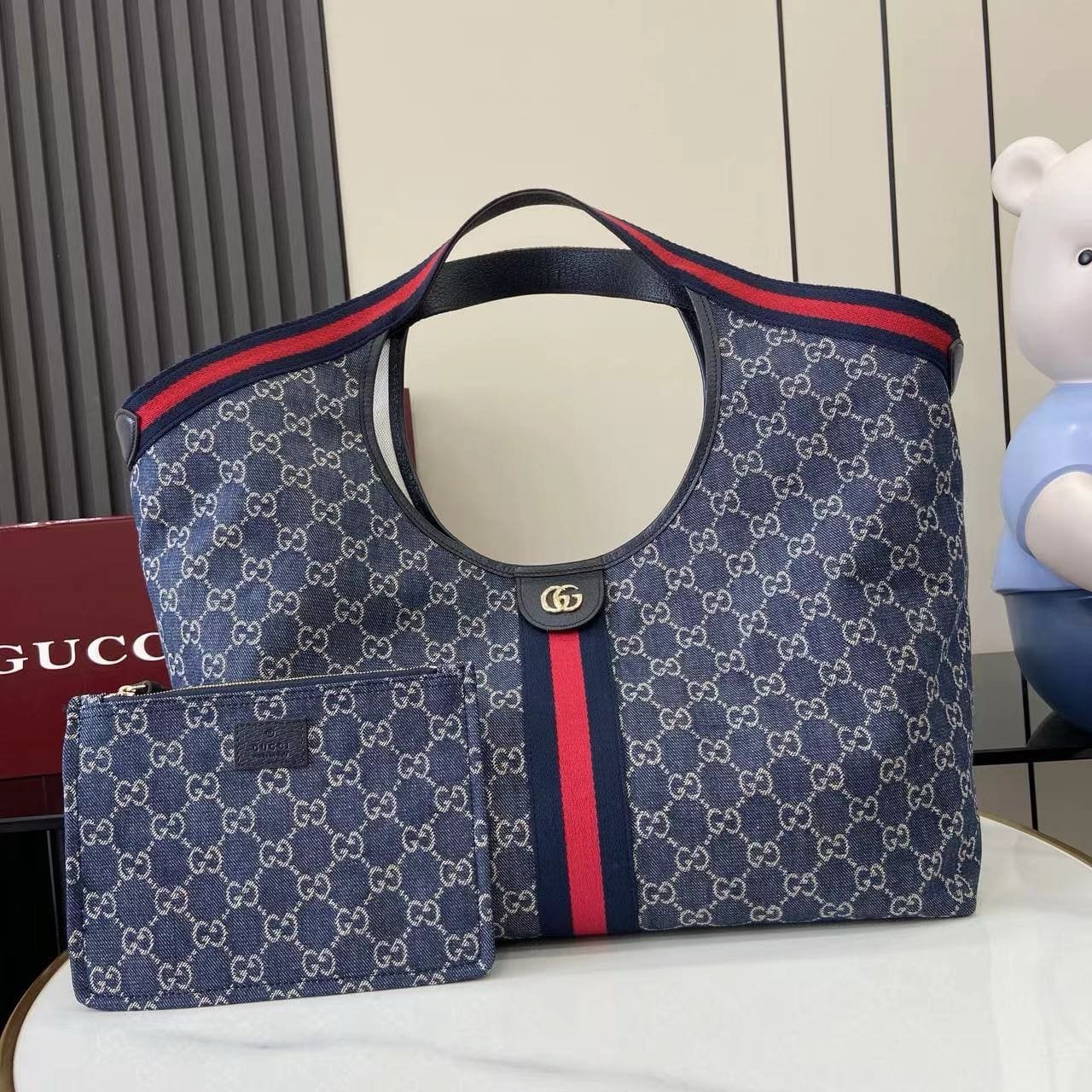 GUCCI GIGLIO LARGE TOTE BAG