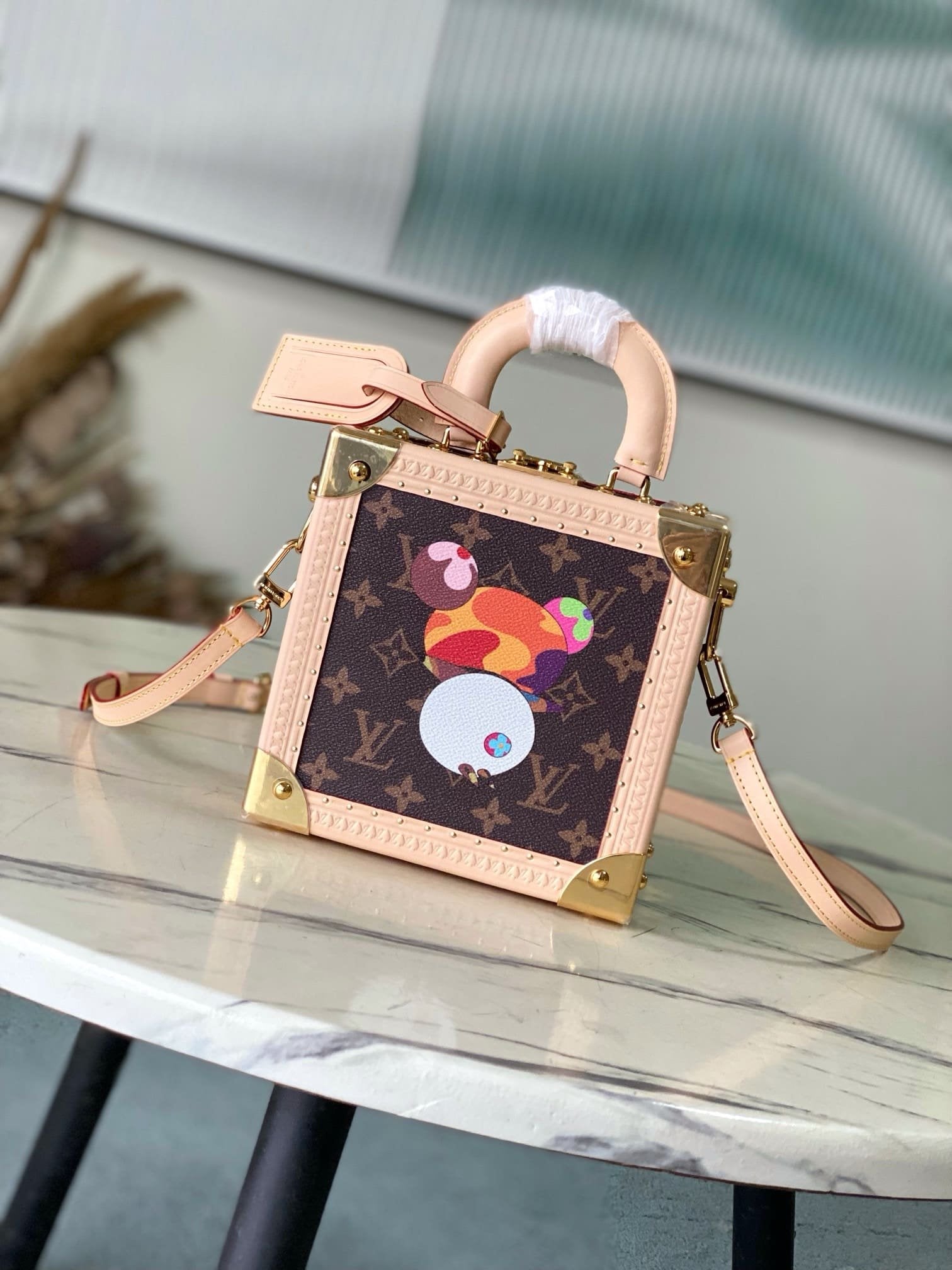 Louis Vuitton M13127 LV x TM Mini Square Trunk