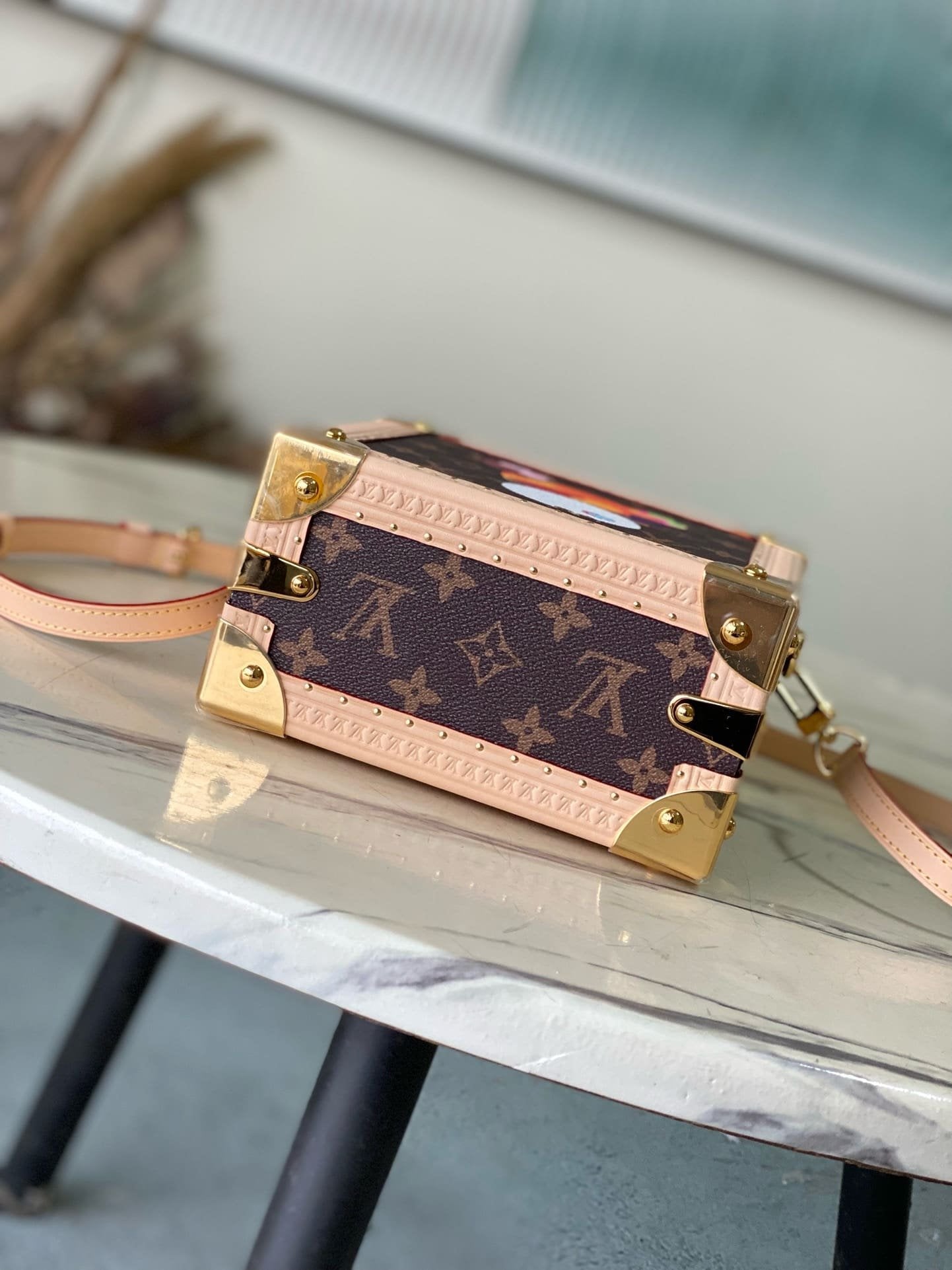Louis Vuitton M13127 LV x TM Mini Square Trunk