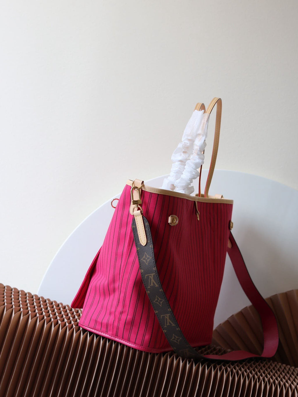 Louis Vuitton M12257 Neverfull Bandoulière Inside Out MM
