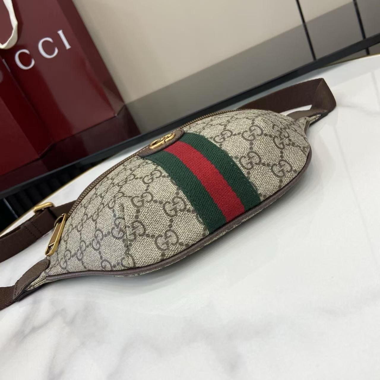 Gucci Ophidia small belt bag